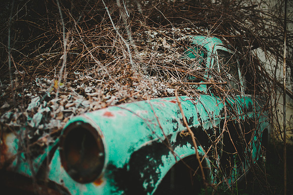 Old Cars Buda Teal