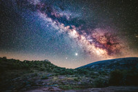 Enchanted Rock Buzzards Milky Way